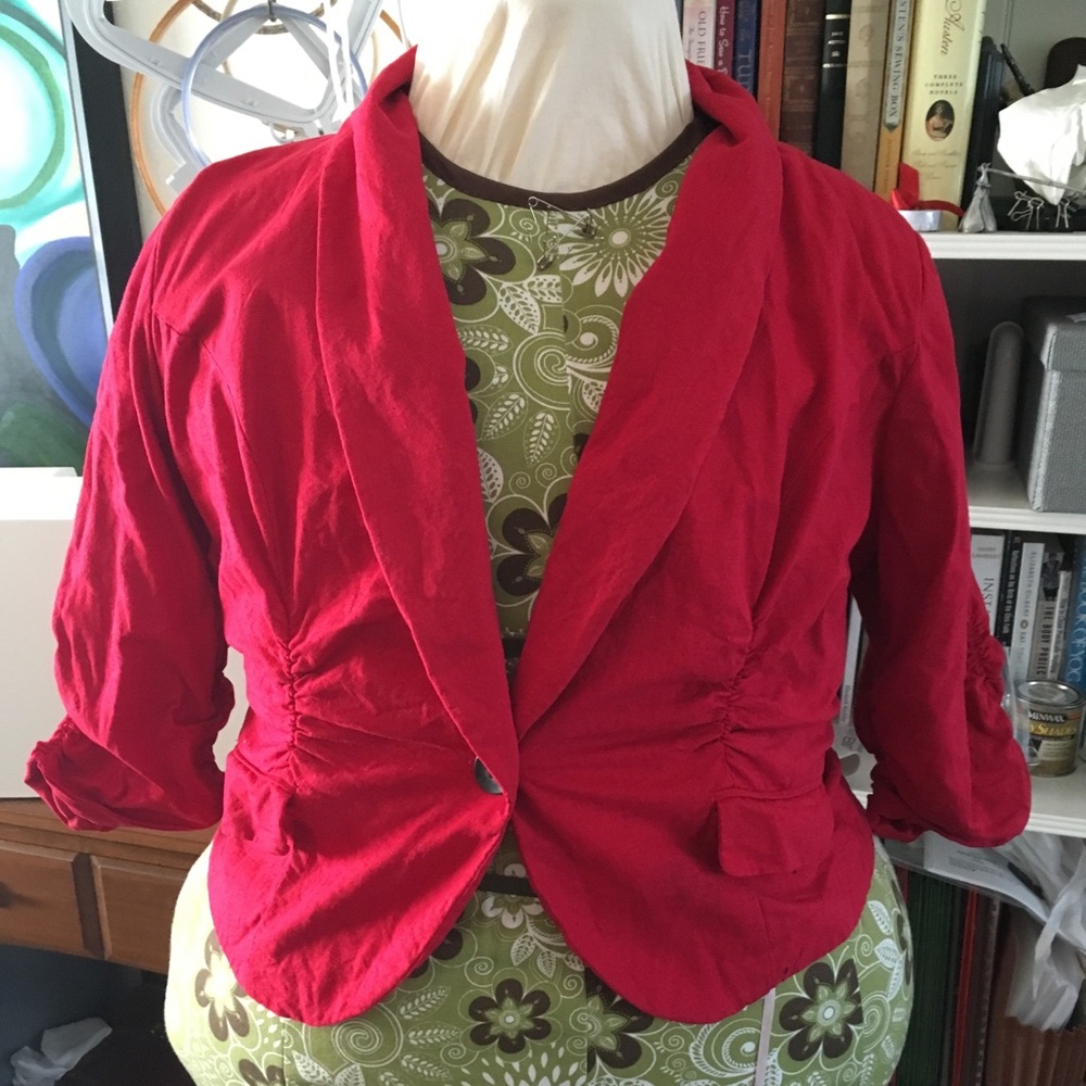 Red Torrid Blazer